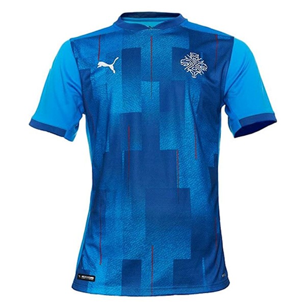 Thailande Maillot Football Islande Domicile 2020 Bleu